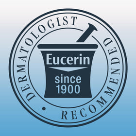 Eucerin applied to heel showing smoother, softer foot benefit