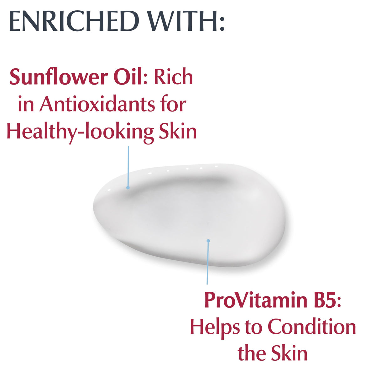 Eucerin label and ingredients detail highlighting gentle, fragrance-free benefit