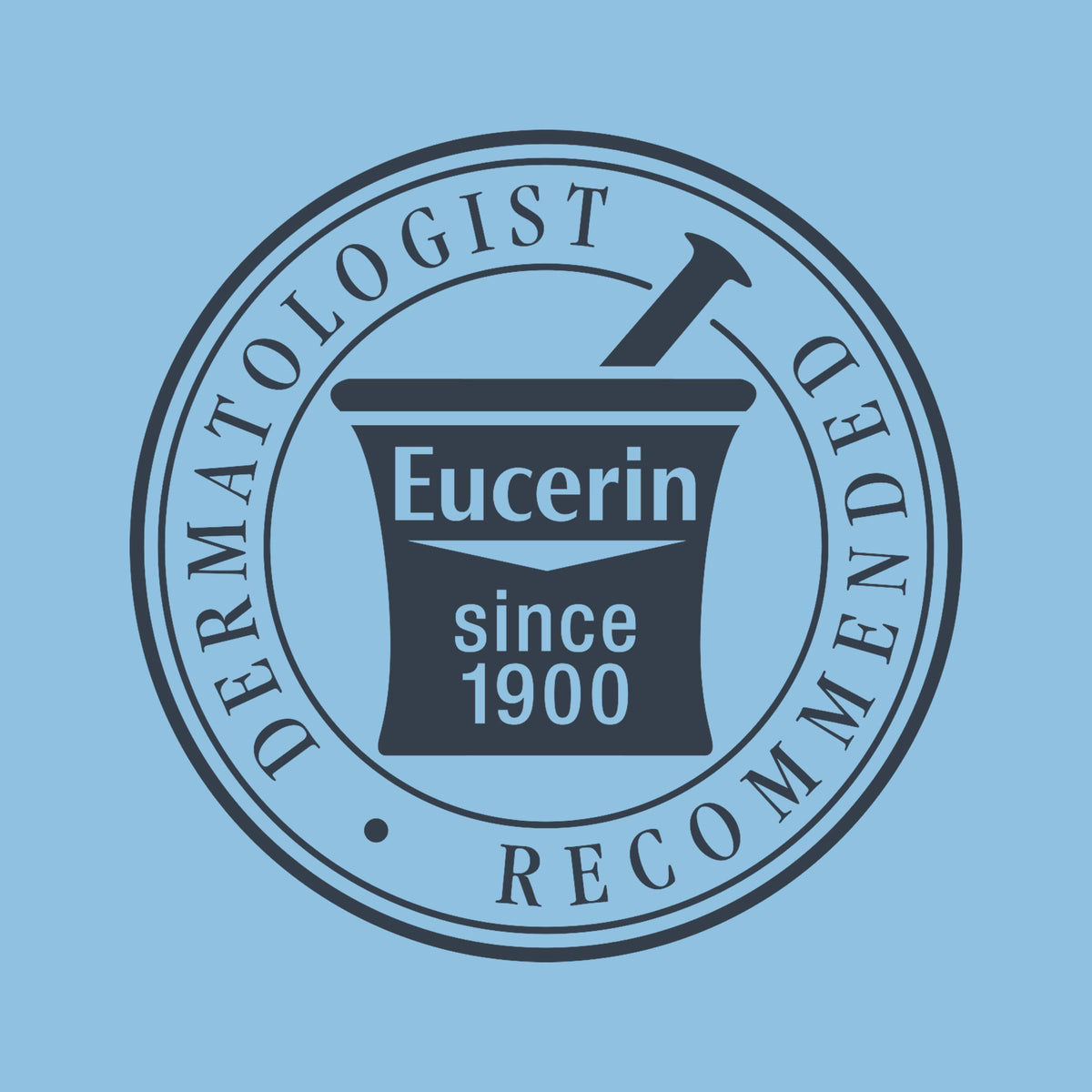 Eucerin lifestyle bathroom vanity placement showing ready-access daily-use benefit