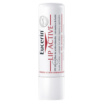 Eucerin front packaging showing stick and brand benefits