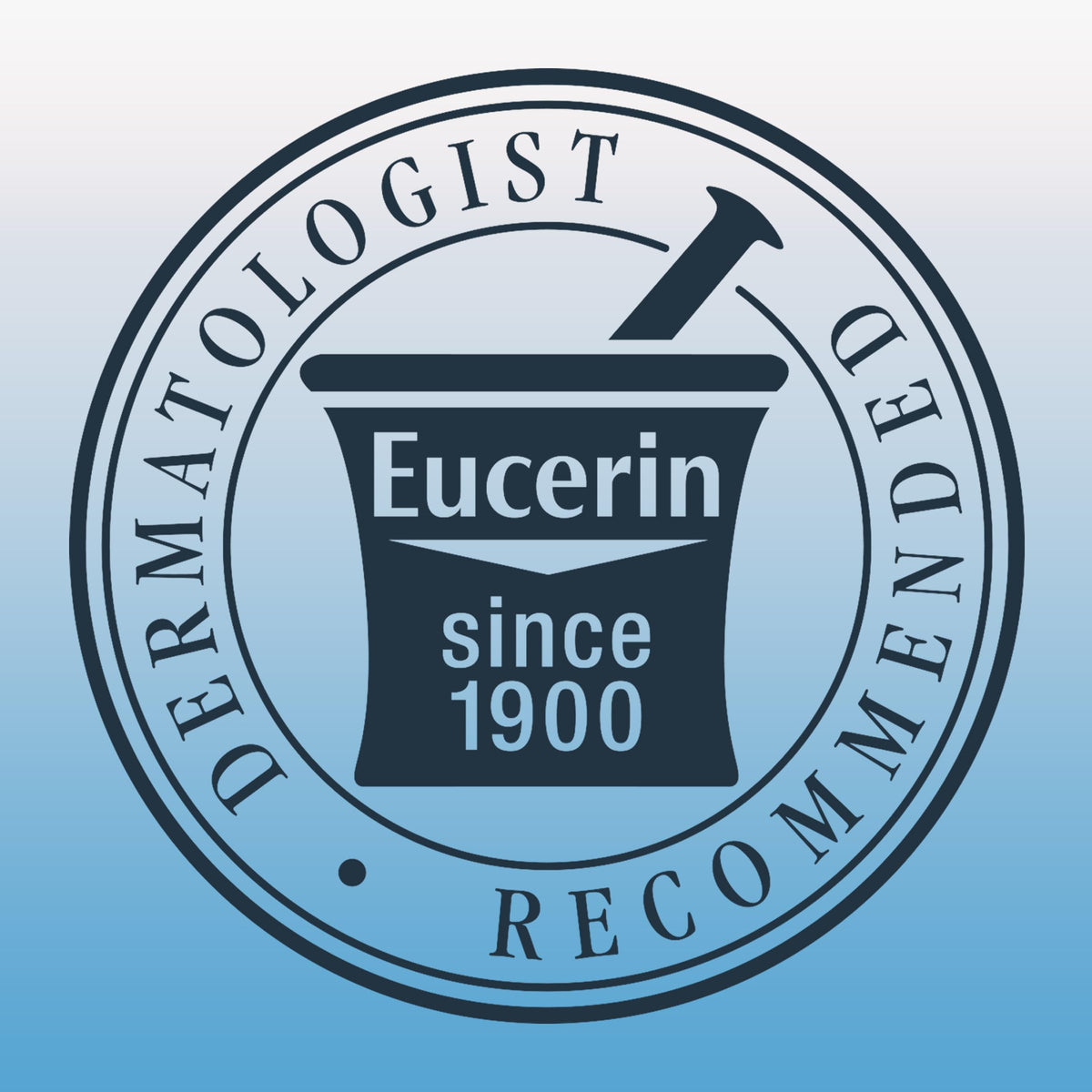 Eucerin micellar water on bathroom counter illustrating daily skincare use