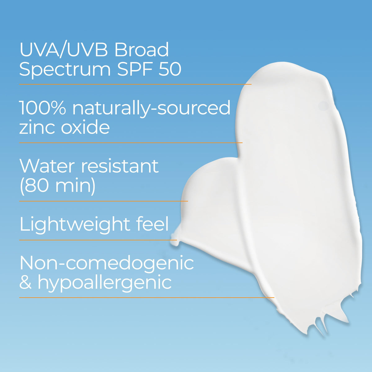 Eucerin tube being squeezed to show easy application and travel-friendly size