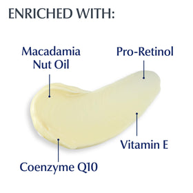 Eucerin close-up macadamia oil droplet representing deep moisturizing benefit