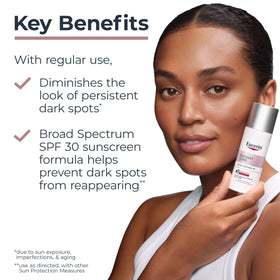 Eucerin texture close-up highlighting lightweight, non-greasy feel
