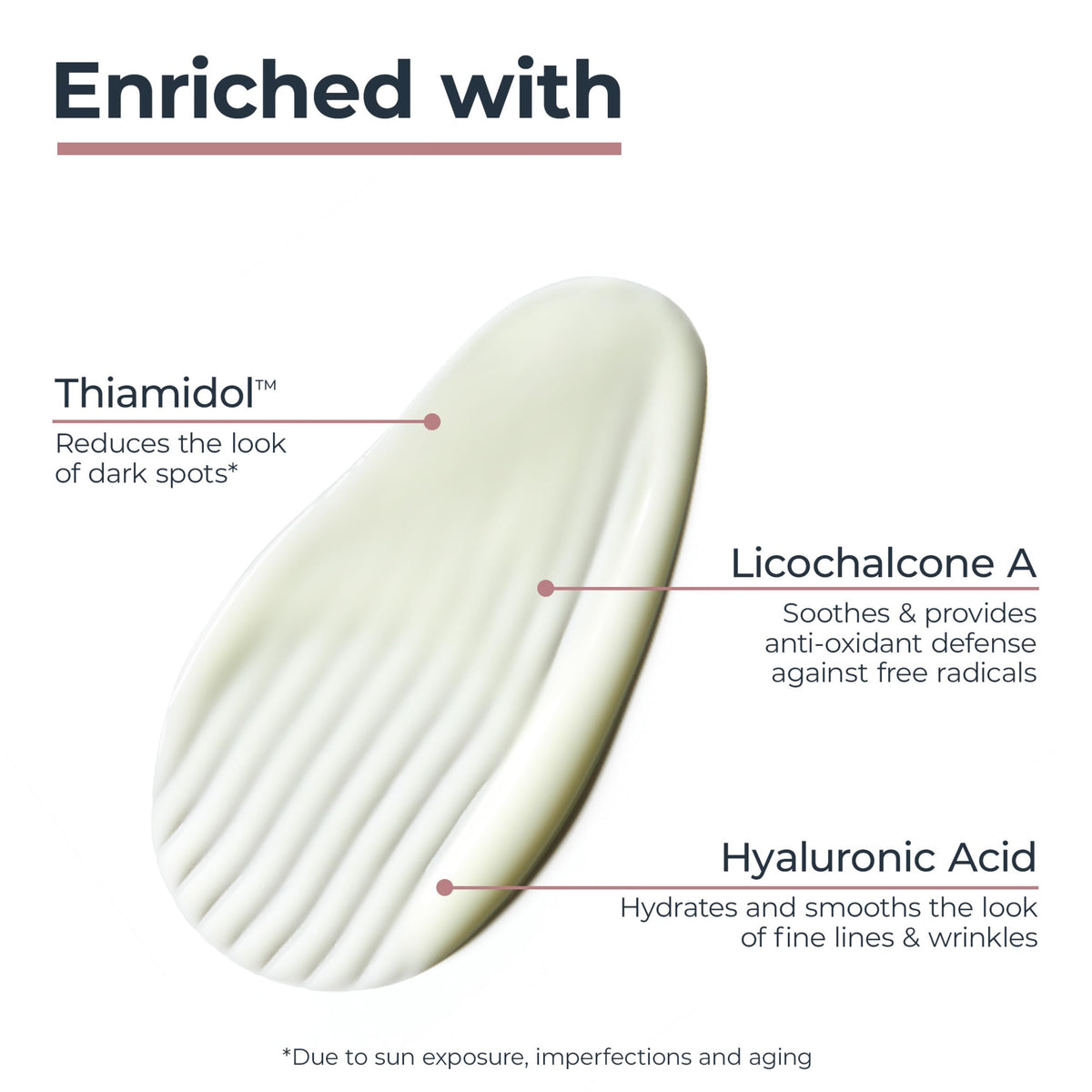 Eucerin radiant tone next to hand for size comparison and travel-friendly benefit