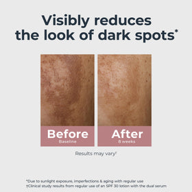 Eucerin radiant tone texture drop close-up showing lightweight hydrating serum