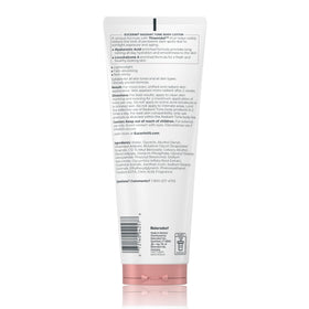 Eucerin tube on bathroom shelf styled to show daily-routine convenience benefit