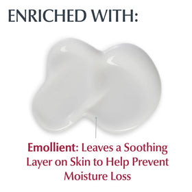 Eucerin tube in hand illustrating compact travel-friendly size