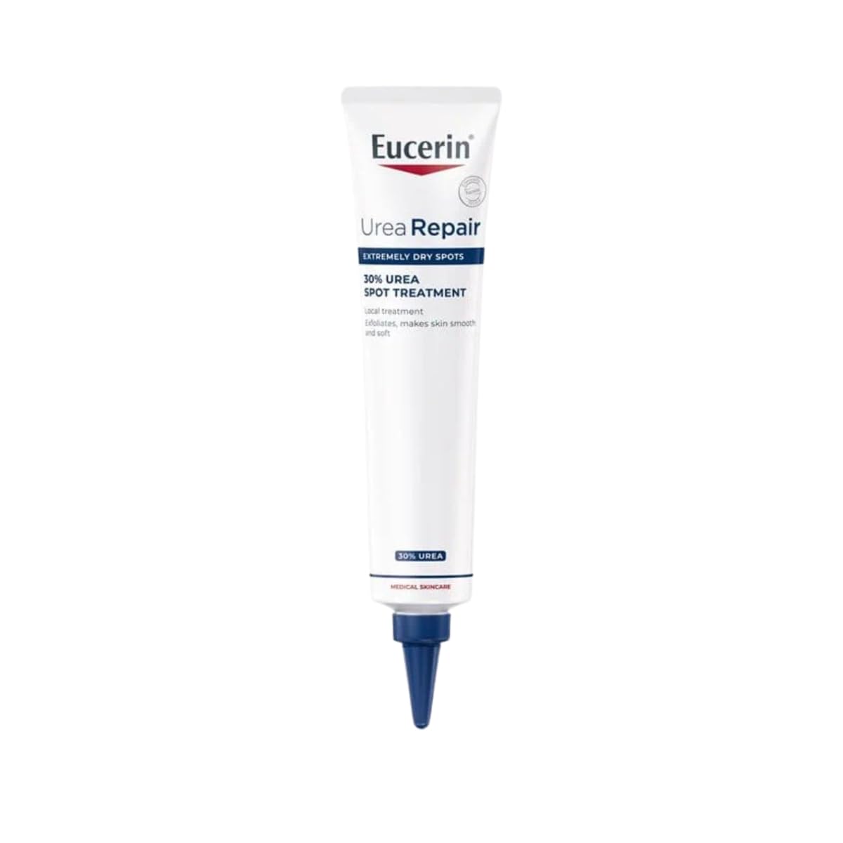Eucerin front packaging showing product name and 30% urea for targeted hydration