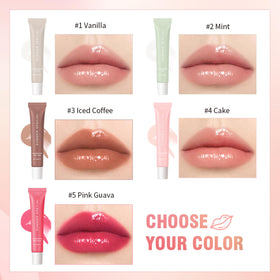 Eudivine closeup of smooth lip butter texture for easy glide benefit
