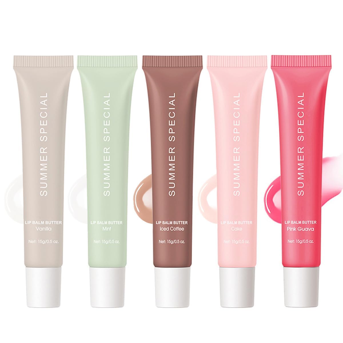 Eudivine front packaging showing five gloss tubes and variety benefits