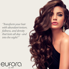 Eufora spray action mist demonstrating quick application and even coverage