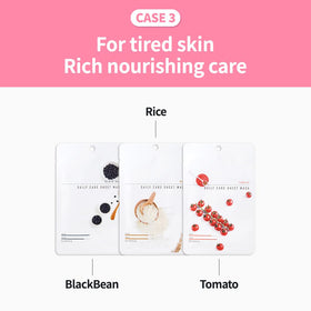 EUNYUL sheet fit detail showing adherence to skin and even product delivery