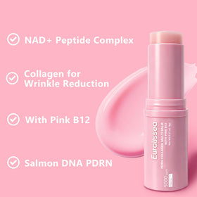 Euralissea balm stick close-up texture for smooth, precise application