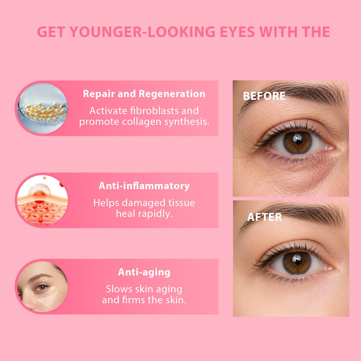 Euralissea balm stick applied under-eye to lock in moisture