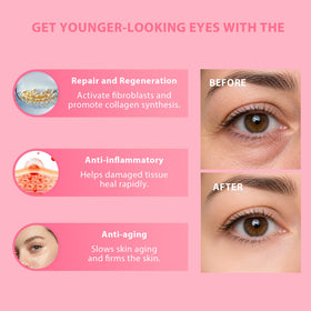 Euralissea balm stick applied under-eye to lock in moisture