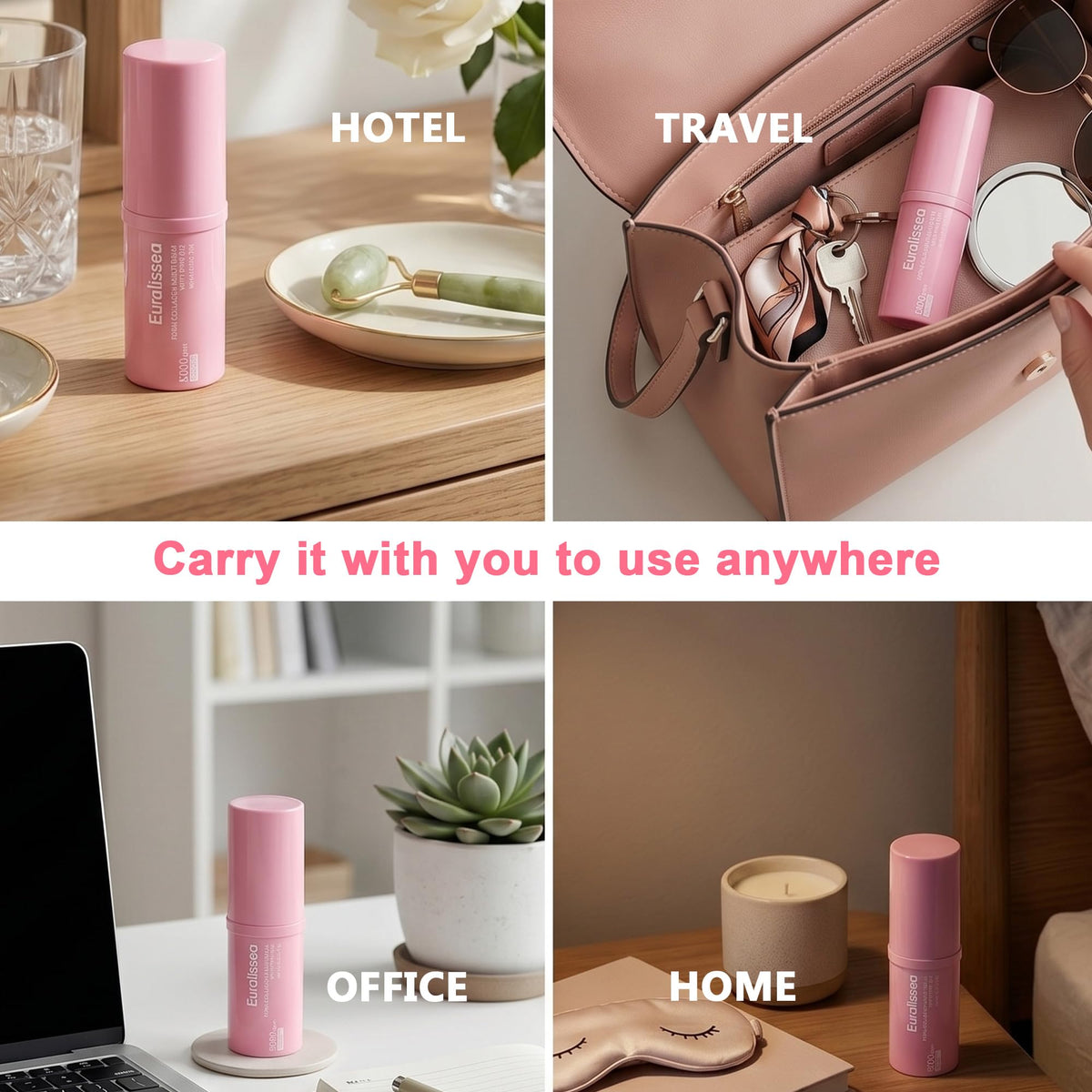 Euralissea size with coin illustrating compact travel-ready convenience