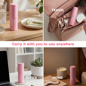 Euralissea size with coin illustrating compact travel-ready convenience