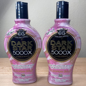 European Gold beside a hand showing 12 fl oz scale and travel‑friendly capacity
