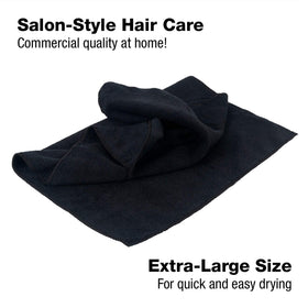 Eurow towels stacked on salon counter showing neat professional presentation