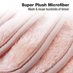 Eurow microfiber close-up texture highlighting soft fibers and gentle cleansing