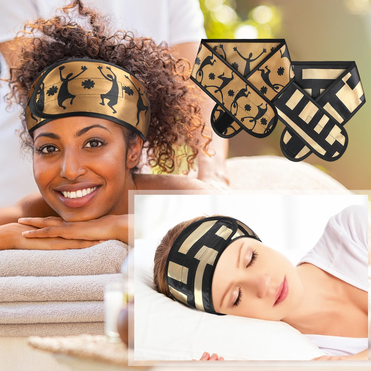 eurzom worn with braids showing comfortable overnight protection