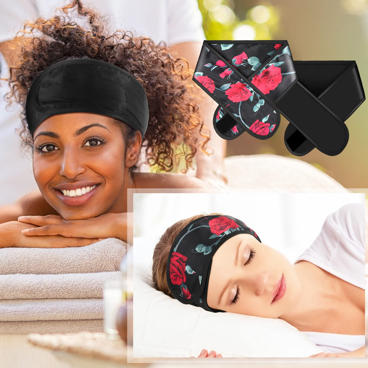 Eurzom wrap worn while sleeping demonstrating secure, comfortable fit