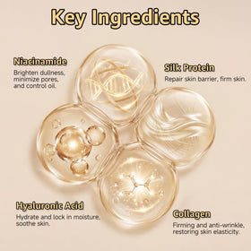 Eustofeyce ampoule held in hand showing compact 35 ml travel-friendly size