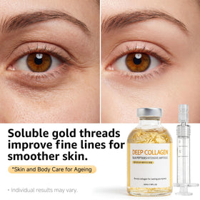 Eustofeyce dropper dispensing precise serum drops for controlled application
