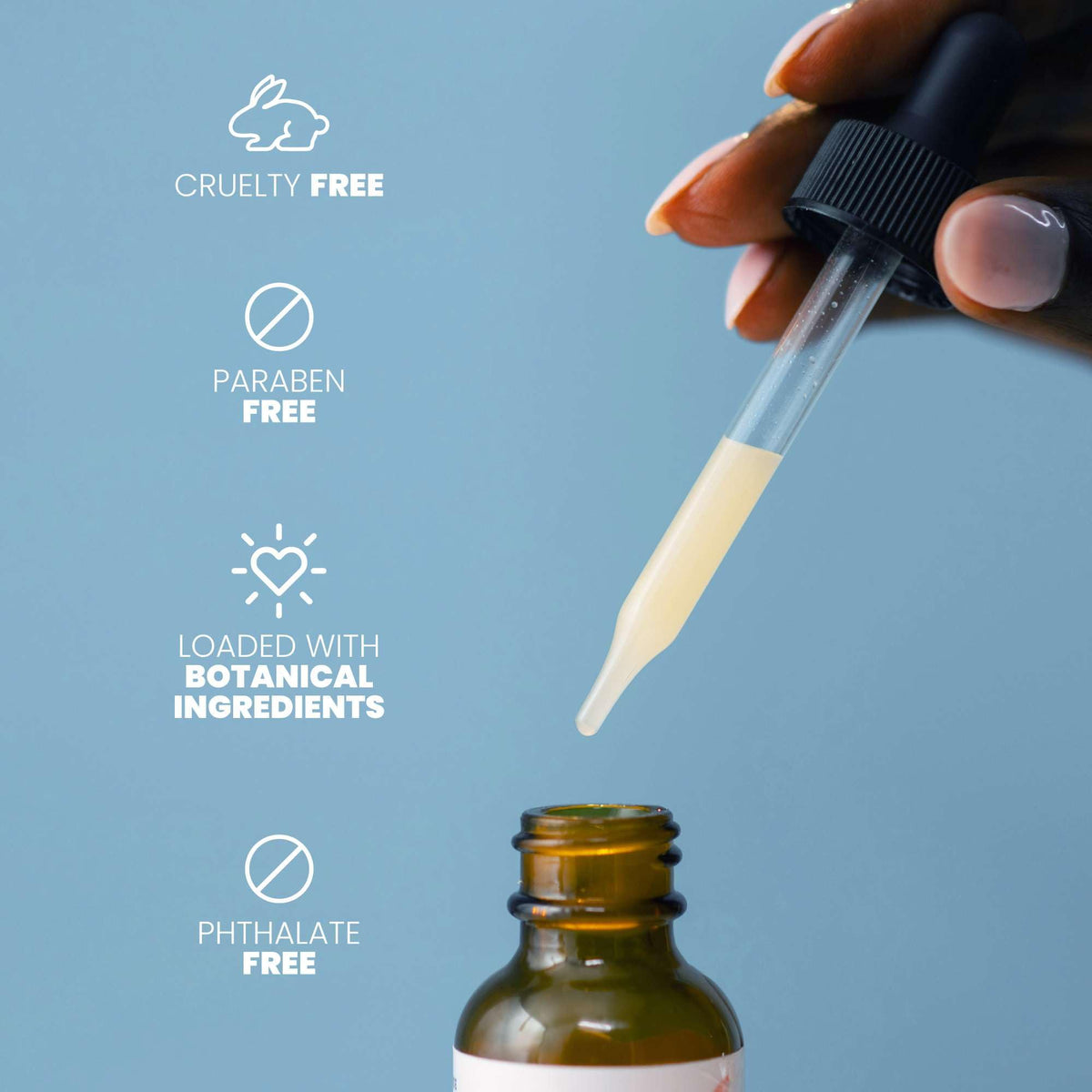 Before and after comparison highlighting brighter, more even tone with Eva Naturals