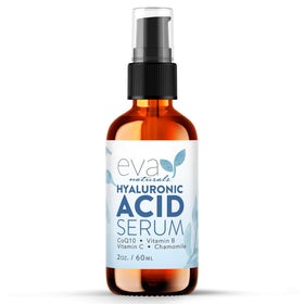 Eva Naturals front packaging showing clean label and 60 ml bottle benefits