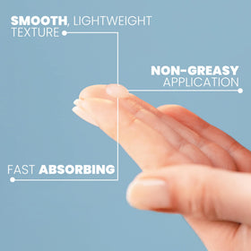 Eva Naturals hyaluronic acid visual highlighting hydration support for plumper skin