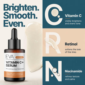 Eva Naturals product label showing ingredient list and clean formulation