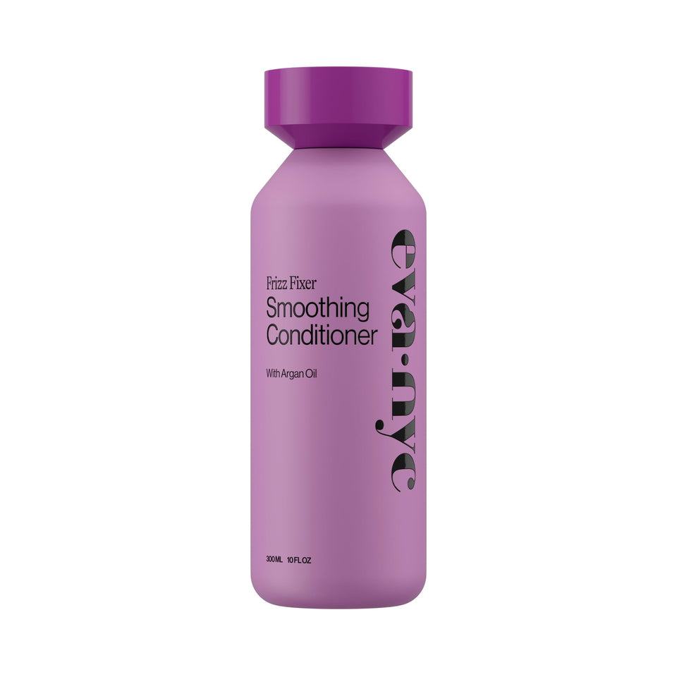 EVA·NYC bottle front view showing label and benefits