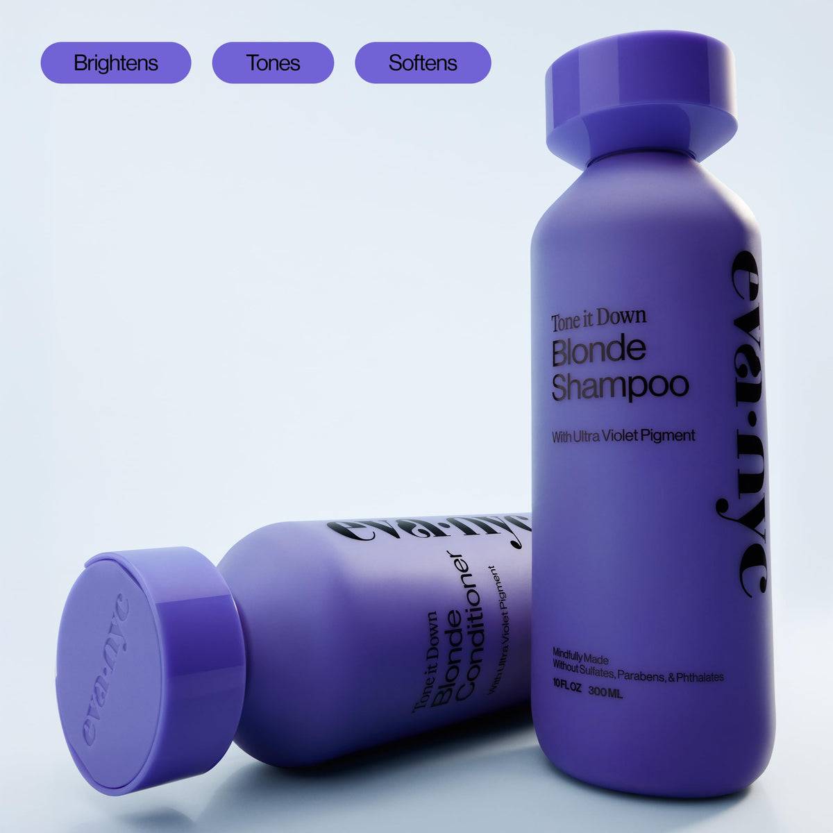 EVA·NYC conditioner cream close-up showing hydration and smoothing benefits