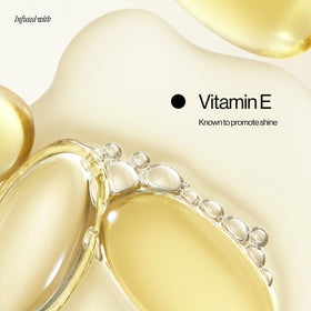 EVA·NYC glossy hair finish close-up showing shine and natural movement