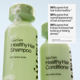EVA·NYC ingredient label highlighting amino acids for improved shine