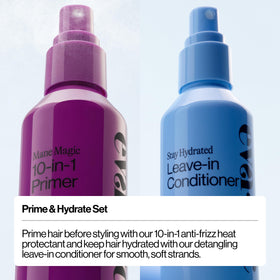 EVA·NYC Mane Magic spray nozzle close-up showing precise mist for protection
