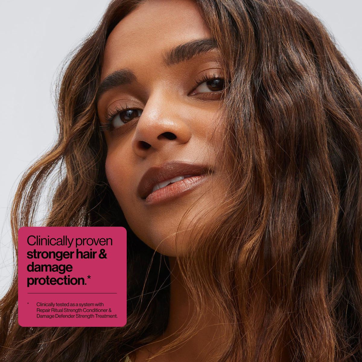 EVA·NYC label close-up highlighting bond technology and key ingredients