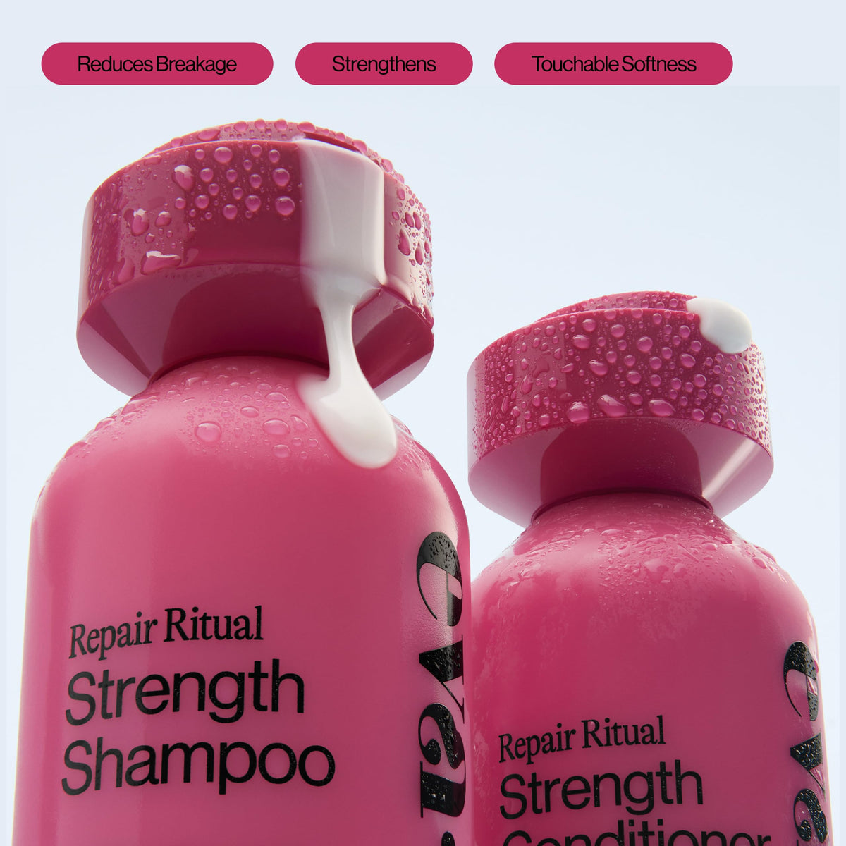EVA·NYC close-up of creamy conditioner texture demonstrating smooth, nourishing formula