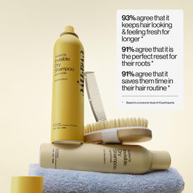 EVA·NYC size comparison handheld can showing travel-friendly 5.3 fl oz convenience