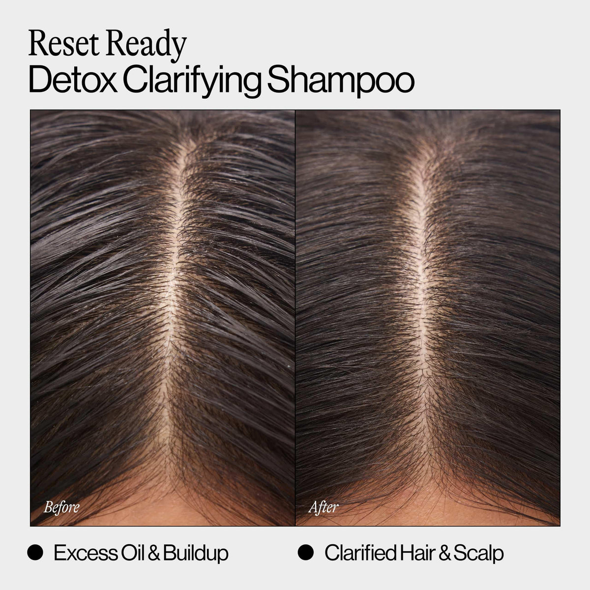 EVA·NYC foamy shampoo texture close-up illustrating gentle lather and non-stripping feel