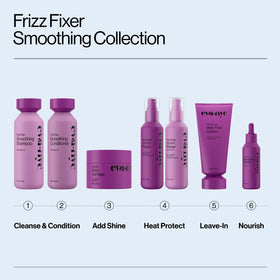 EVA·NYC product being misted on damp hair for easier detangling