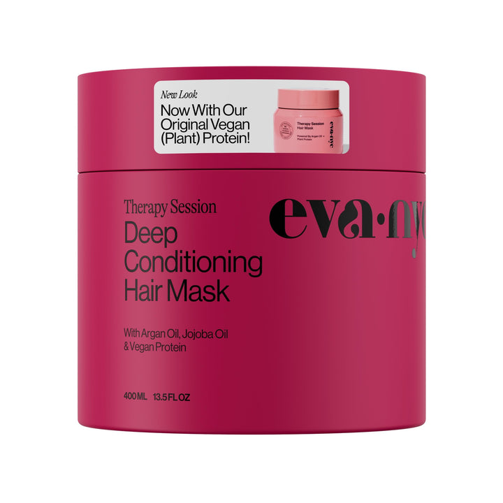 EVA·NYC front packaging showing jar and warm vanilla scent benefit
