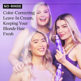 EVA·NYC on bathroom shelf with styling products for everyday routine