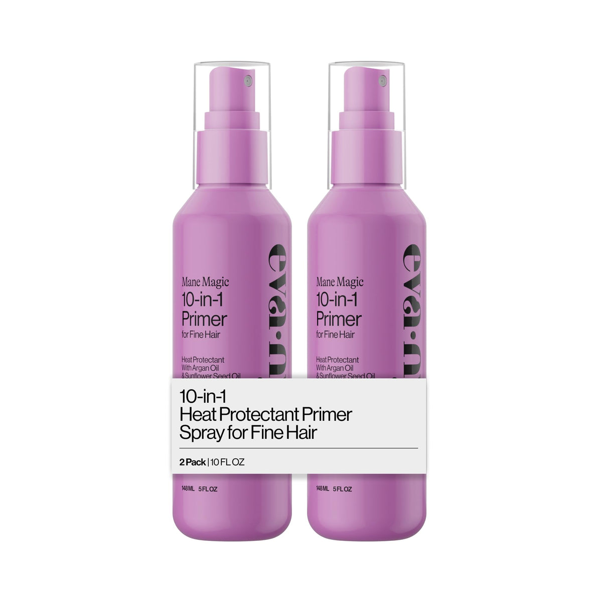 EVA·NYC front packaging showing two bottles and product benefits