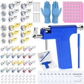 Evatage front packaging showing complete piercing kit and benefits