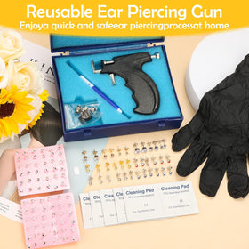 Evatage in-use demo showing proper ear placement and quick piercing benefit