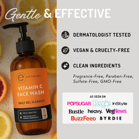 Eve Hansen label close-up showing key ingredients and transparency benefit
