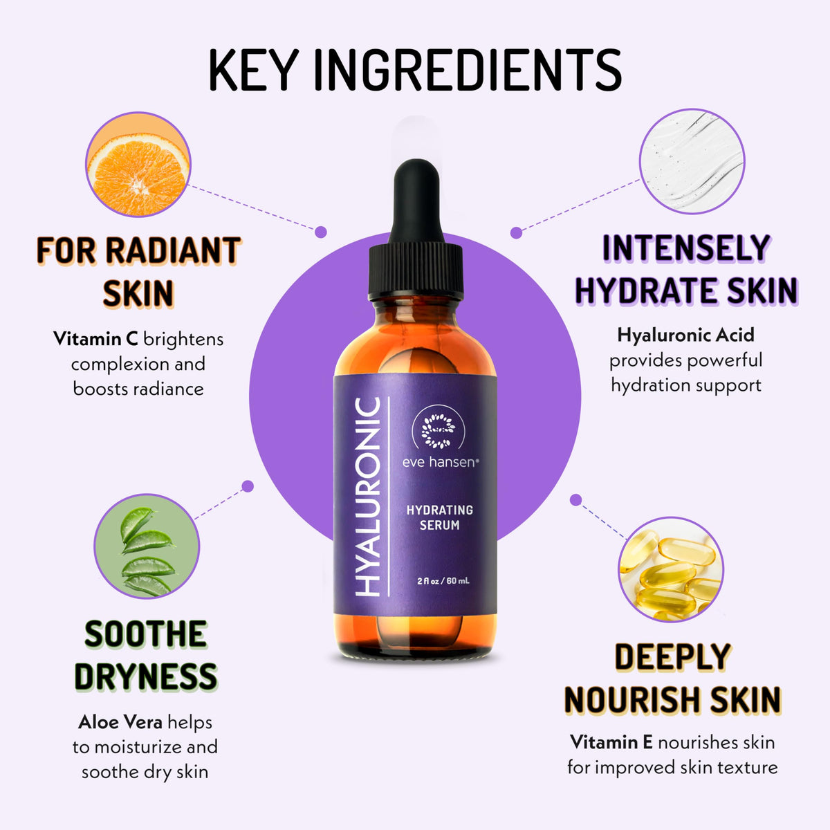 Eve Hansen pump close-up demonstrating easy dispensing and hygienic use benefit
